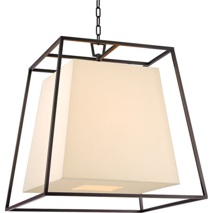 Kyle Chandelier by Hudson Valley. Made from brass in a transitional style.