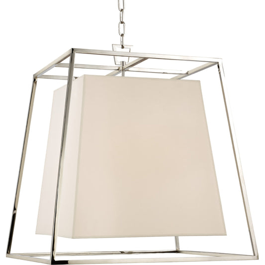 Kyle Chandelier by Hudson Valley. Made from brass in a transitional style.