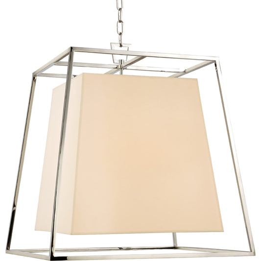 Kyle Chandelier by Hudson Valley. Made from brass in a transitional style.