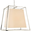 Polished Nickel / 18.50" x 18.5", Cream