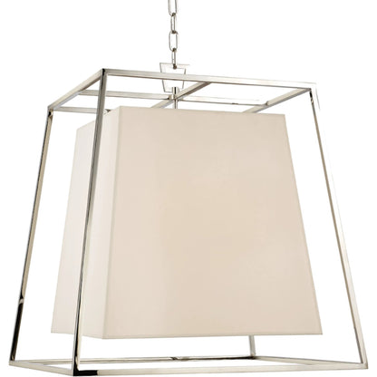 Kyle Chandelier by Hudson Valley. Made from brass in a transitional style.