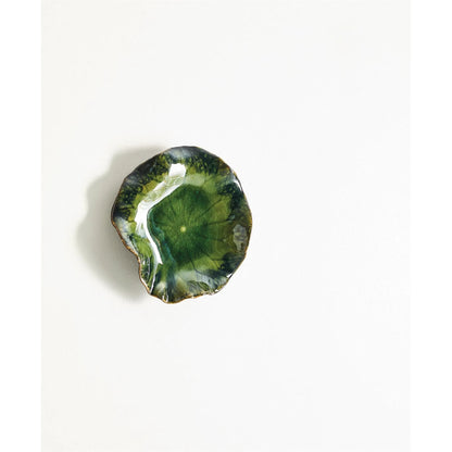 Free for Lily Plate by Global Views. Made from ceramic in a coastal style.