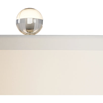 Lumberton Vase Lamp by Chelsea House in blue, clear. Made from ceramic, porcelain in a transitional style.