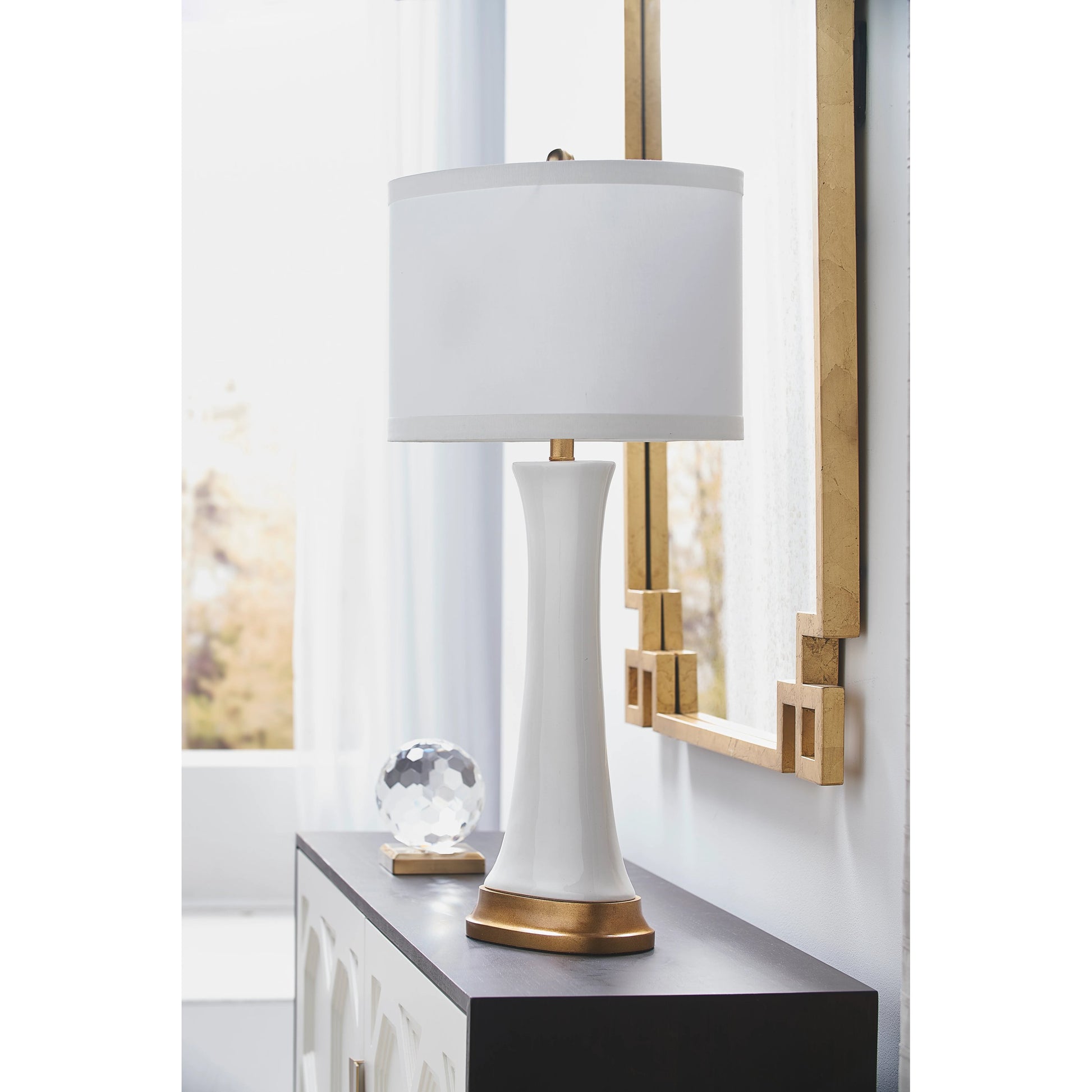 Hopper Lamp by Chelsea House. Made from unique in a modern style.