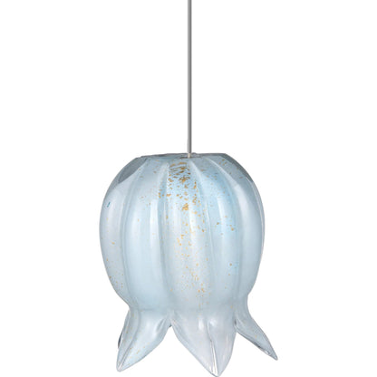 Polpo 3-Light Multi-Drop Pendant by Currey and Company. Made from art glass, metal in a modern style.