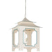Tole Pagoda Lantern by Chelsea House. Made from iron in a eclectic & global style.