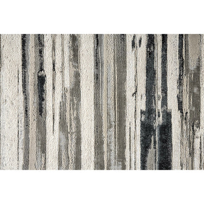 Micah Rug - 3049F by Feizy in silver, gray, black. Made from polyester, polypropylene in a unique style.