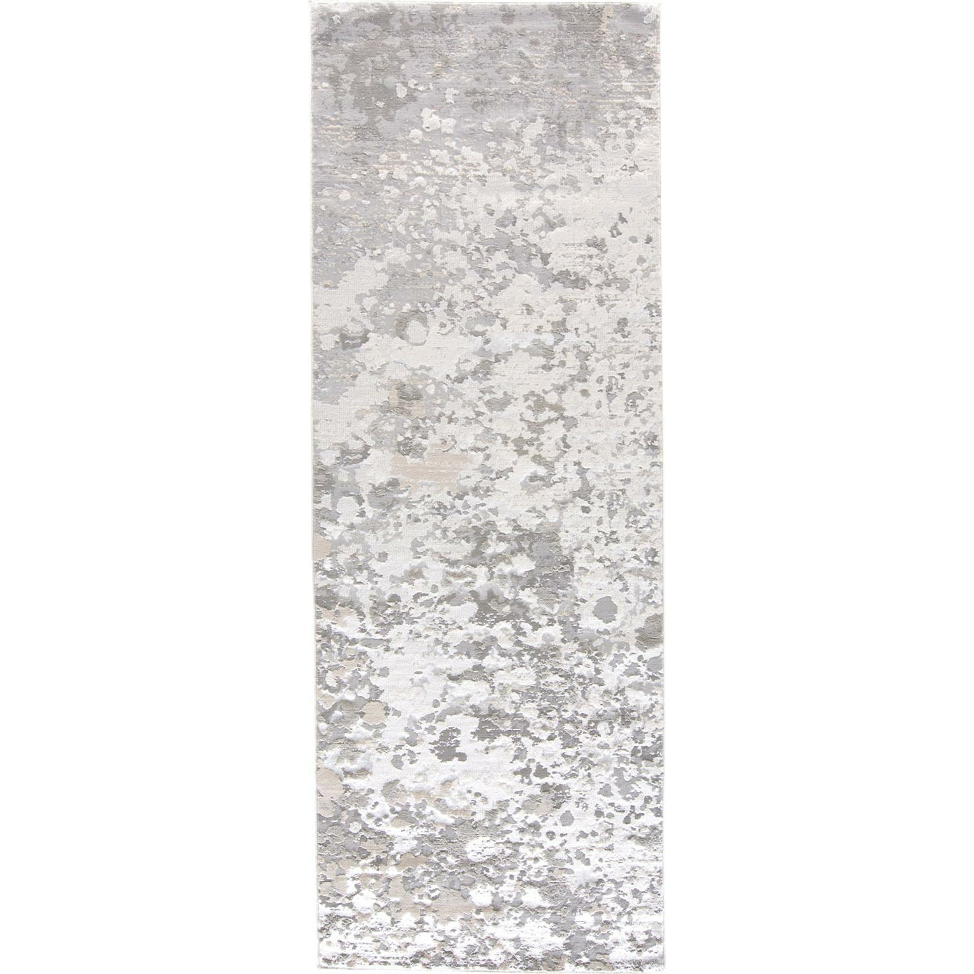 Micah Rug - 3336F by Feizy in silver, gray, white. Made from polyester, polypropylene in a unique style.