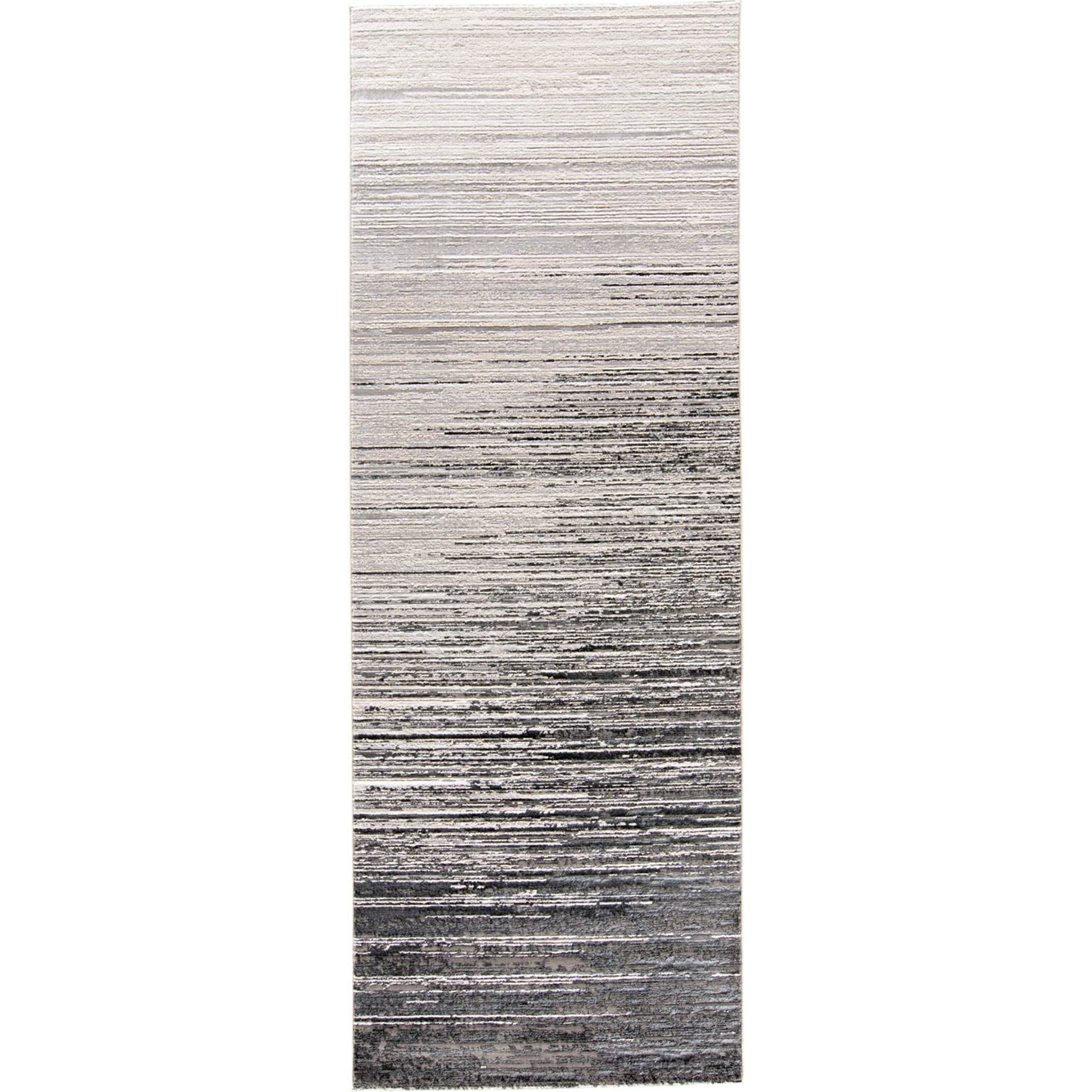 Micah Rug - 3337F by Feizy in black, gray. Made from polyester, polypropylene in a unique style.
