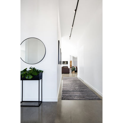 Micah Rug - 3337F by Feizy in black, gray. Made from polyester, polypropylene in a unique style.