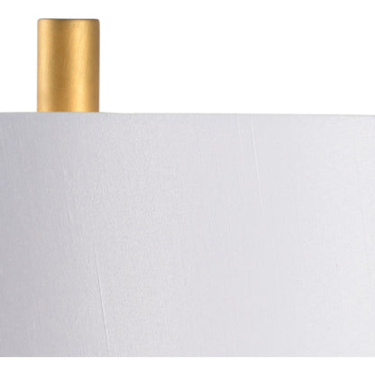 Swirl Gold Lamp by Chelsea House in antique gold, clear. Made from iron, acrylic in a transitional style.