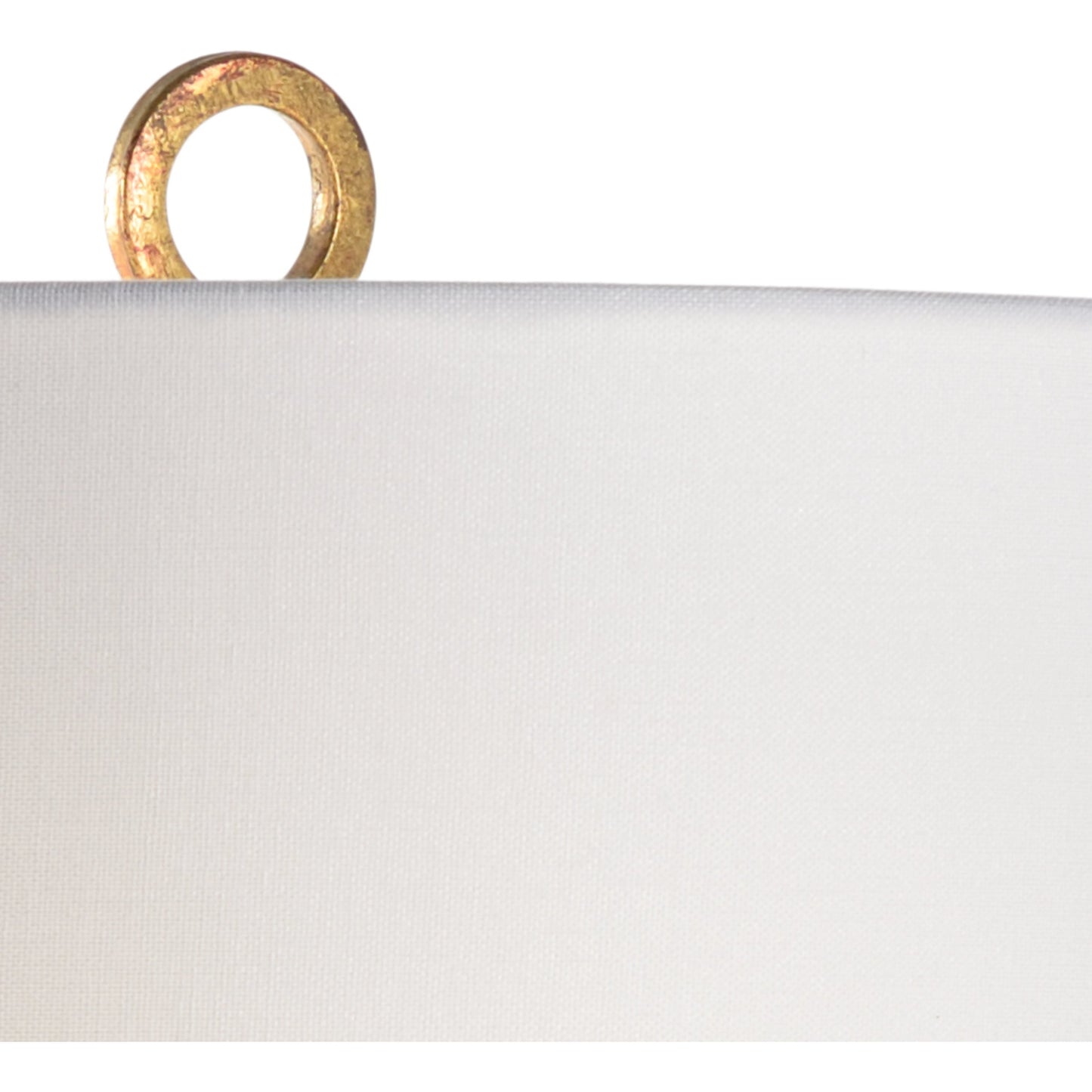 003 SR-382251 | Closeup | Charlotte Buffet Lamp by Chelsea House in natural white, antique gold leaf. Made from alabaster, iron in a modern style.