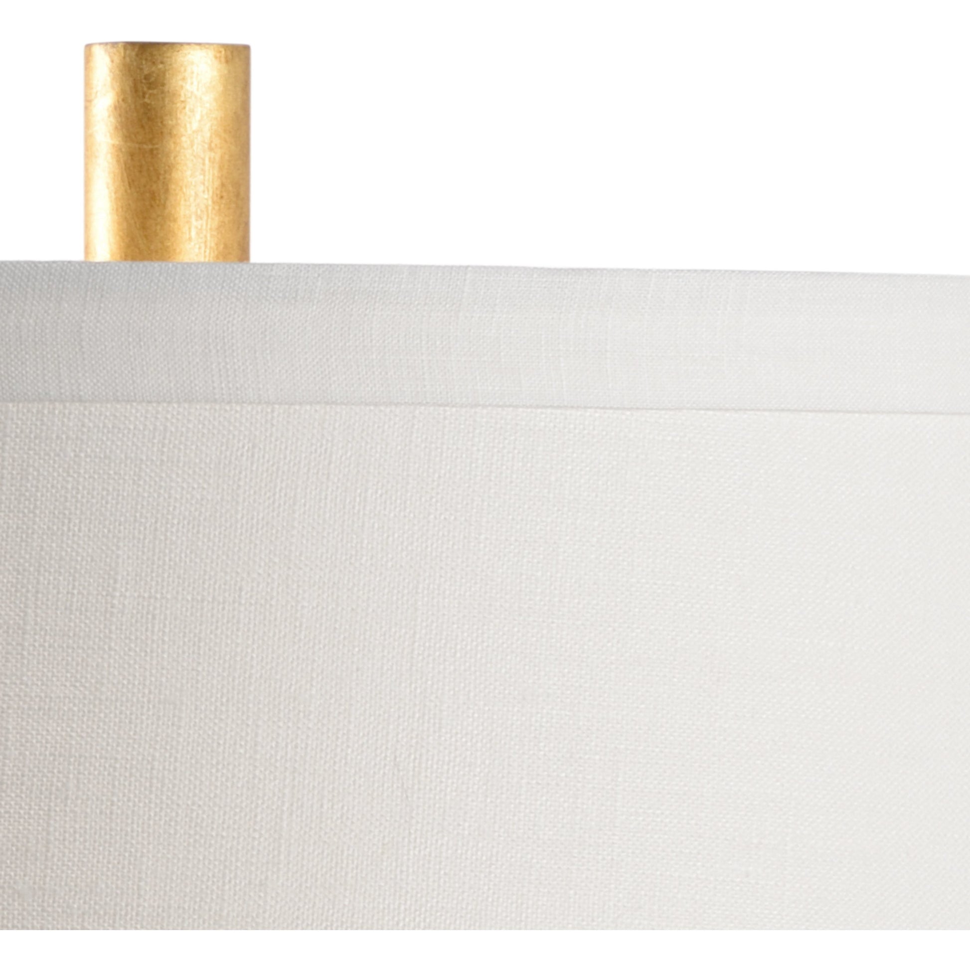 Bel Air Lamp by Chelsea House in blue crackle glaze, antique gold leaf. Made from ceramic, metal in a transitional style.