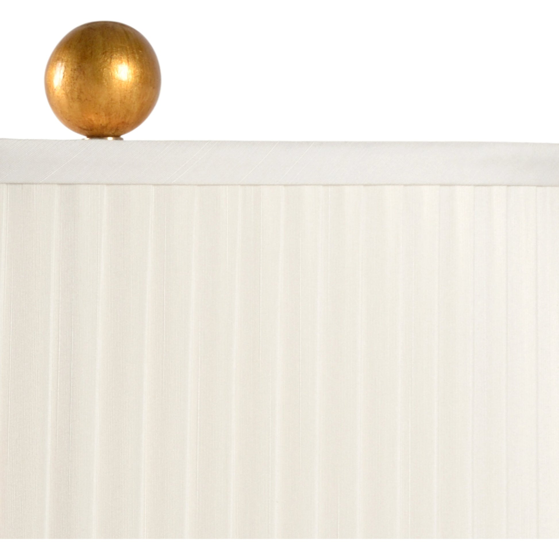 Slender Lamp by Chelsea House in heather gray glaze, antique gold. Made from ceramic in a transitional style.