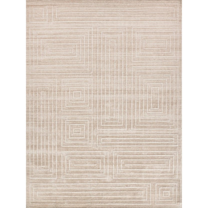 Lotus Geometric Rug by Exquisite Rugs. Made from wool, bamboo silk in a unique style.
