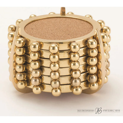 Starburst Crown Coasters by Global Views. Made from unique in a modern style.