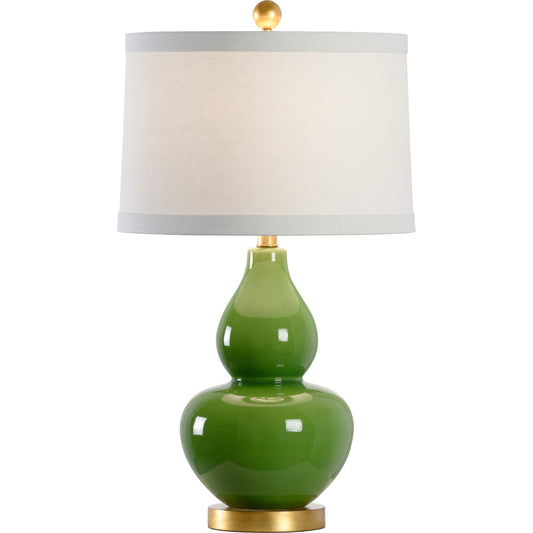Gourd Lamp by Chelsea House. Made from ceramic in a transitional style.