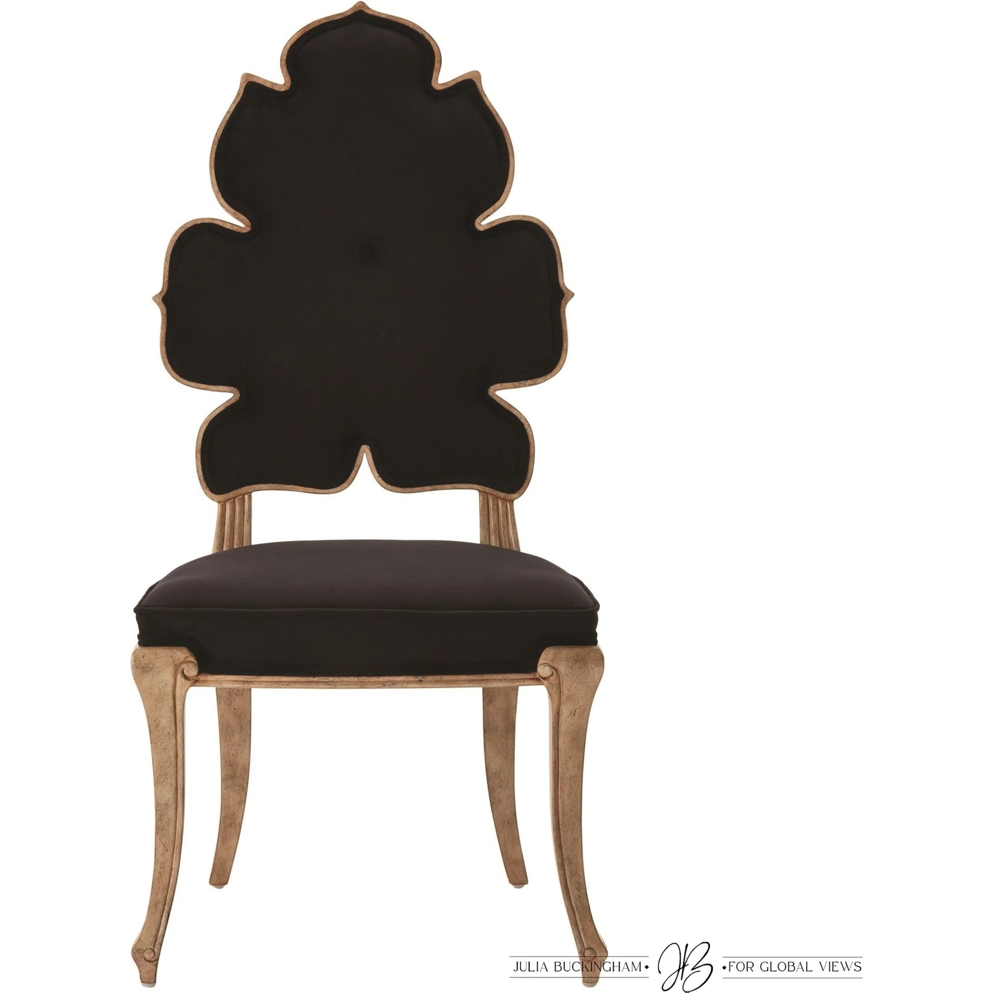 Wiggle Dining Chair by Global Views. Made from rubberwood in a cottage & farmhouse style.