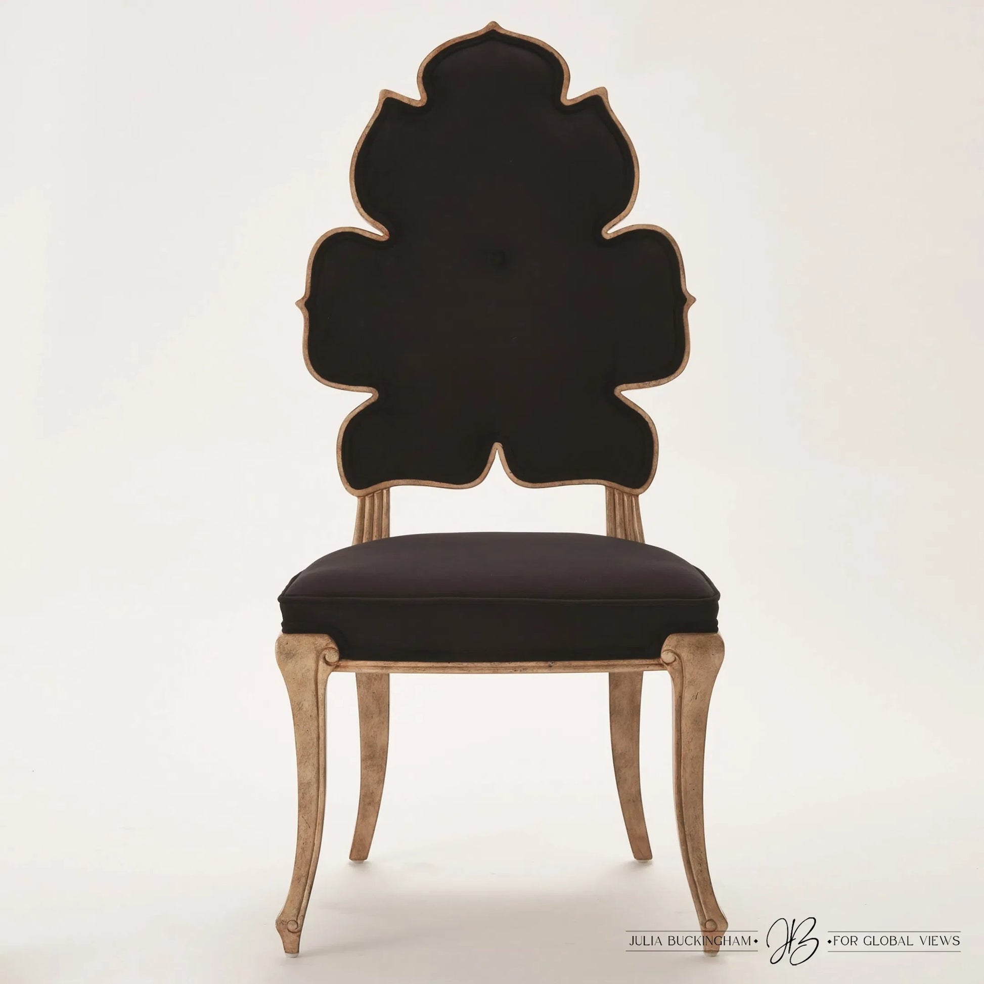 Wiggle Dining Chair by Global Views. Made from rubberwood in a cottage & farmhouse style.