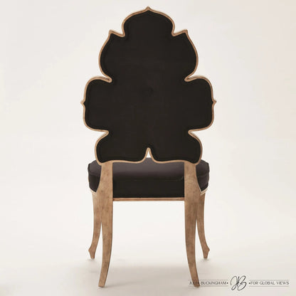 Wiggle Dining Chair by Global Views. Made from rubberwood in a cottage & farmhouse style.