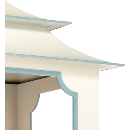 Tole Pagoda Lantern by Chelsea House. Made from iron in a eclectic & global style.
