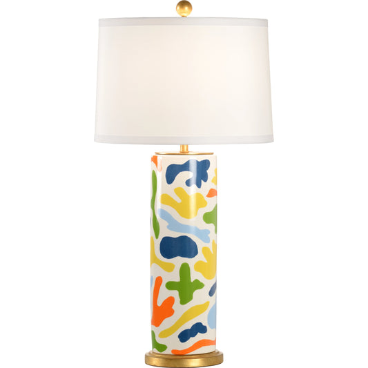 Danton Lamp by Chelsea House. Made from ceramic in a modern style.