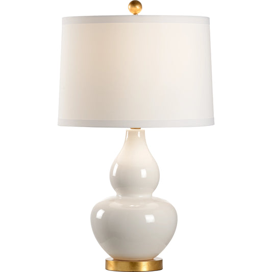 Gourd Lamp by Chelsea House. Made from ceramic in a transitional style.