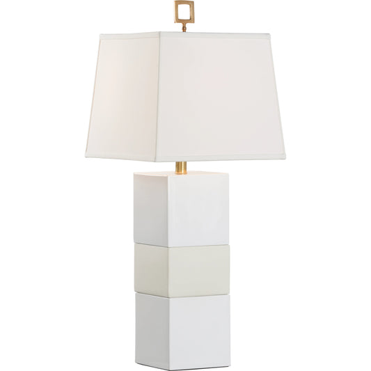 Banded Square Lamp by Chelsea House. Made from unique in a modern style.