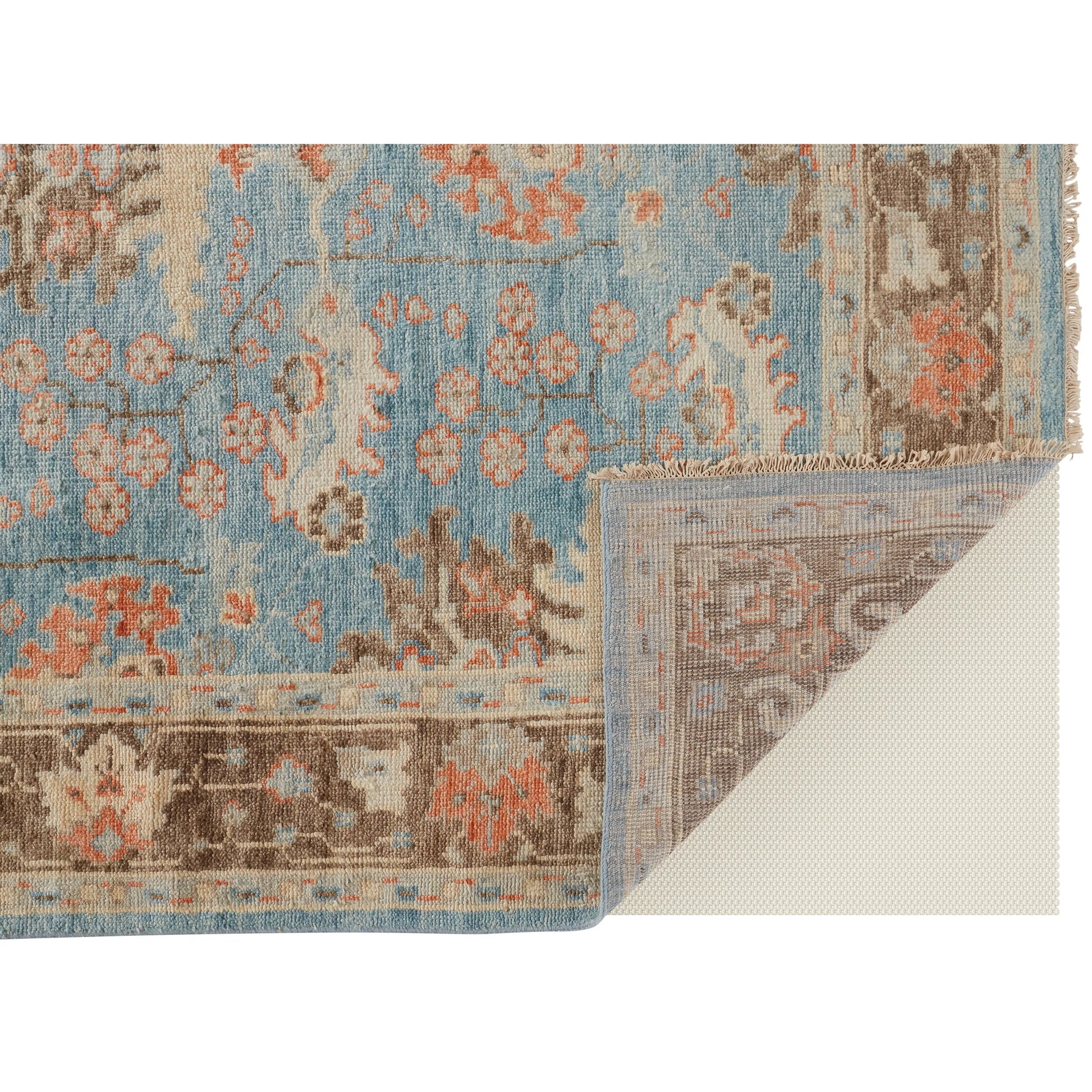 Beall Traditional Oriental Rug - 6710F by Feizy in blue, brown. Made from wool in a unique style.