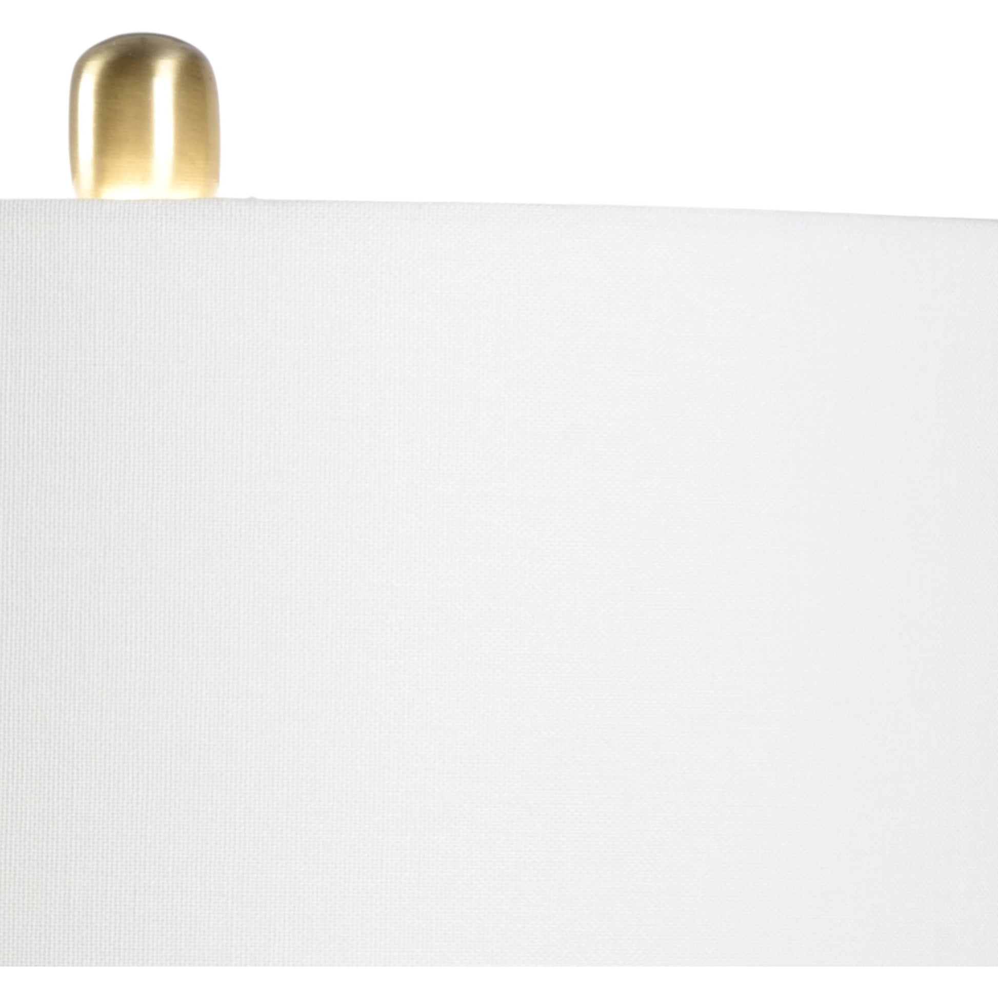 Rockport Beach Lamp by Chelsea House in cobalt glaze, antique brass. Made from ceramic in a transitional style.