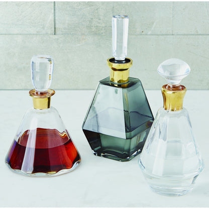 Pri Decanter by Global Views. Made from glass in a transitional style.