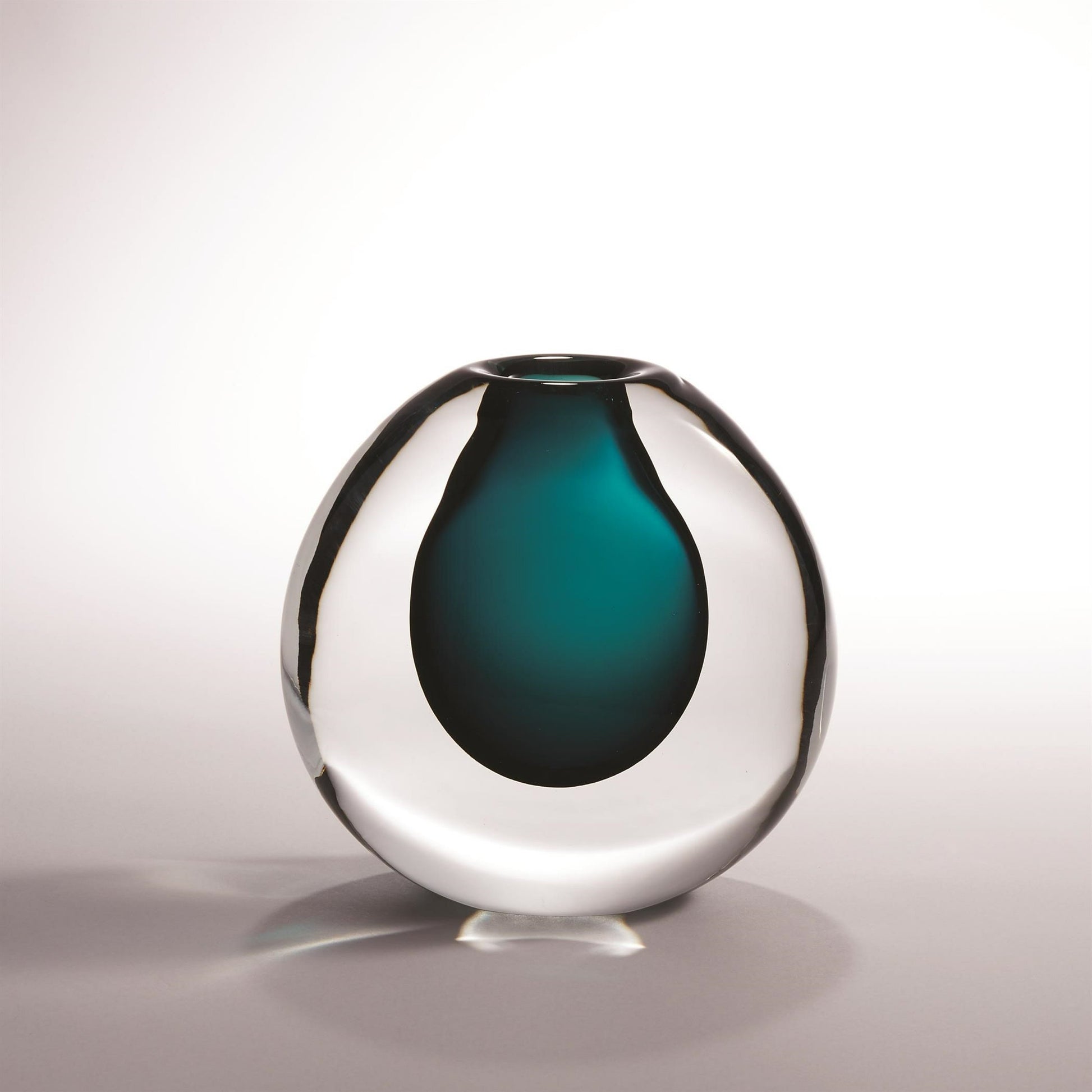 Ice Vase by Global Views. Made from art glass in a modern style.