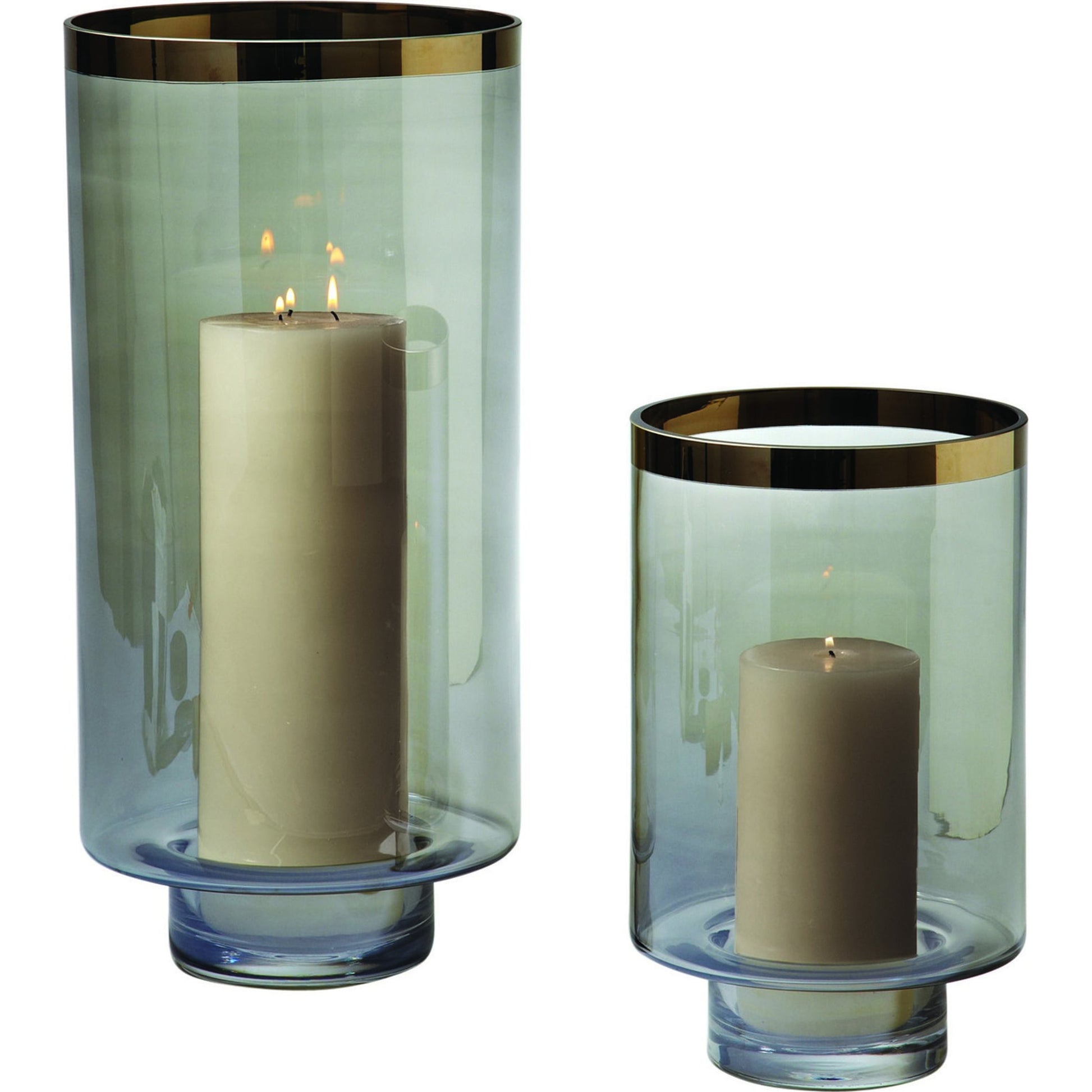 Twi Hurricane by Global Views. Made from glass in a transitional style.