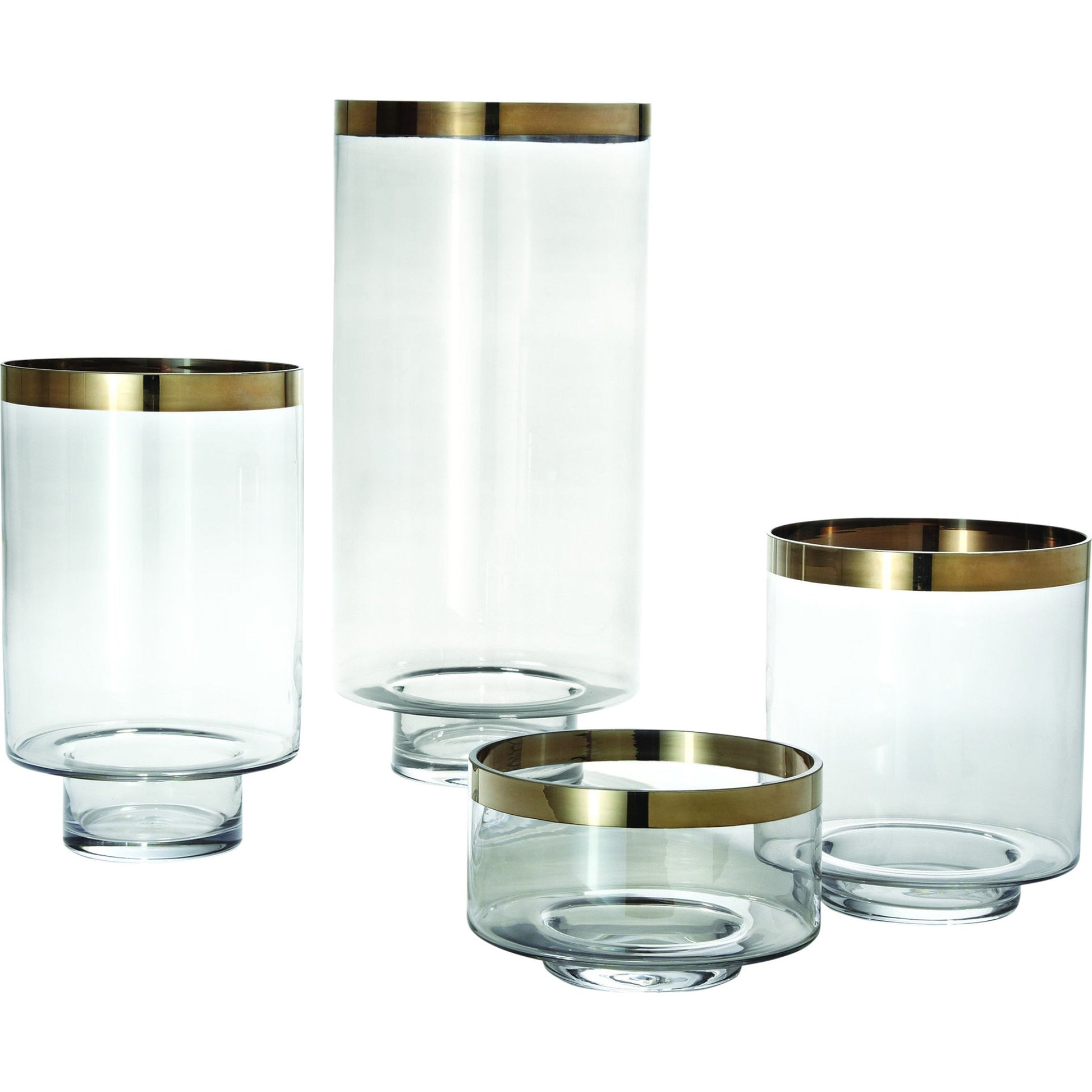 Twi Hurricane by Global Views. Made from glass in a transitional style.