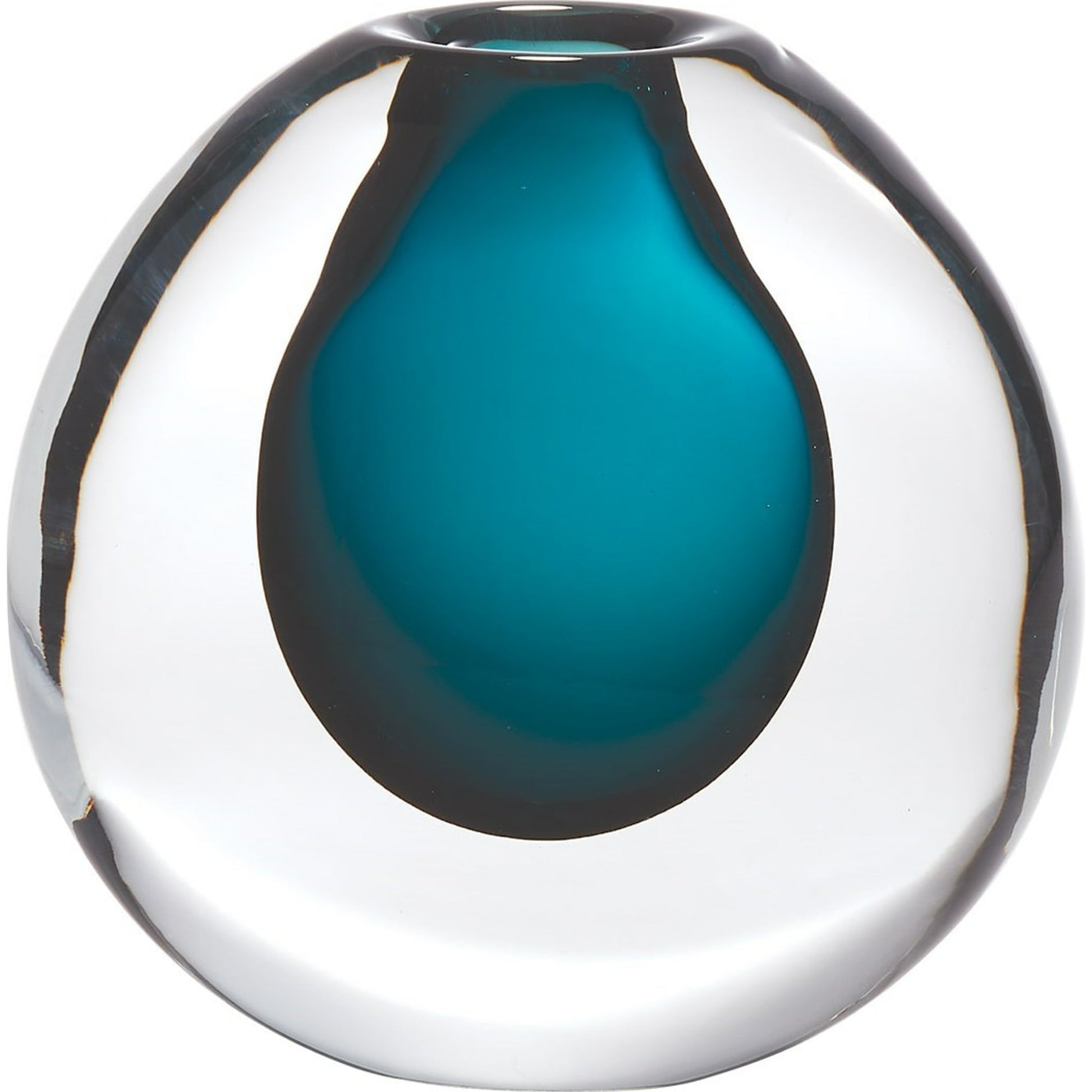 Ice Vase by Global Views. Made from art glass in a modern style.