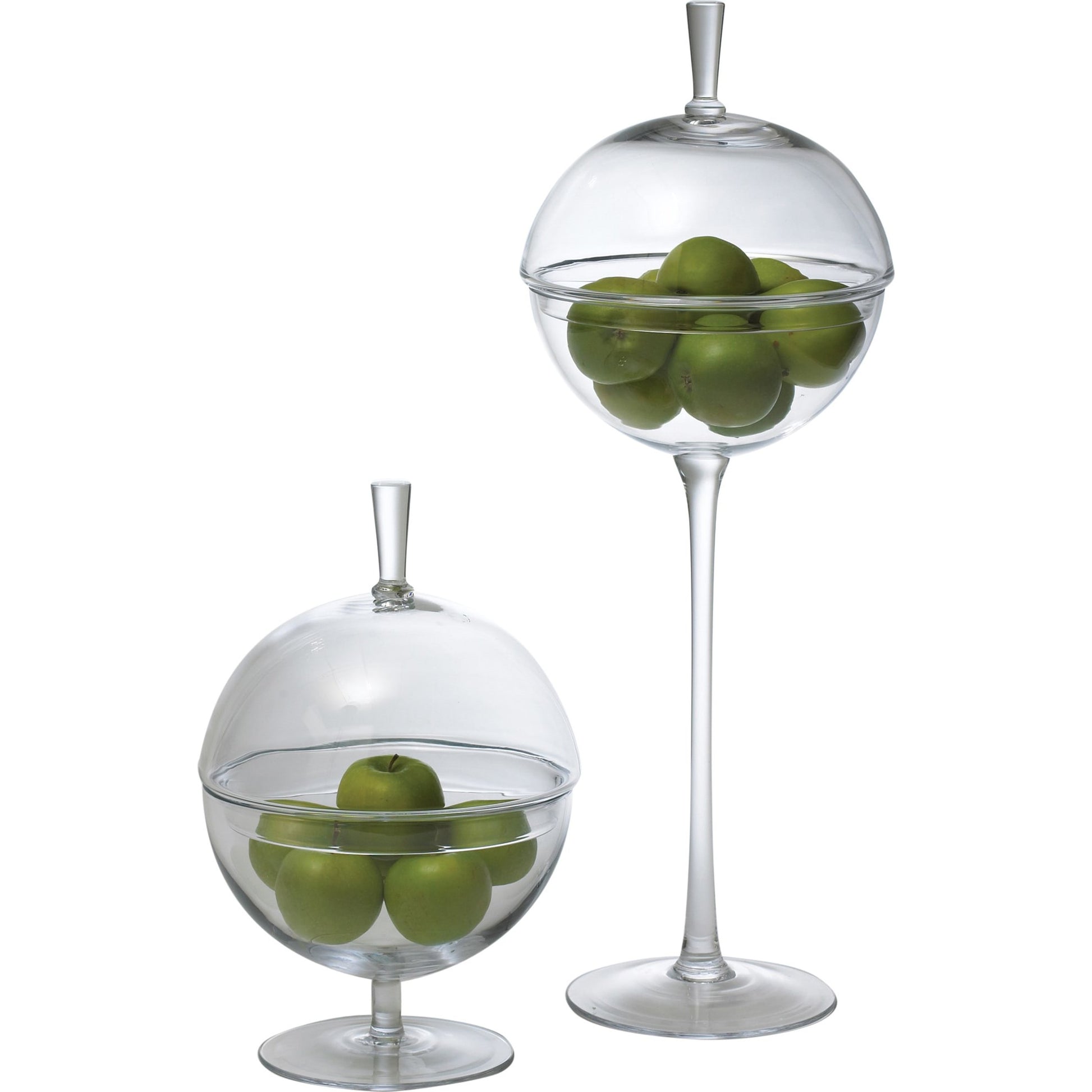 Having A Ball Covered Bowl by Global Views. Made from glass in a transitional style.