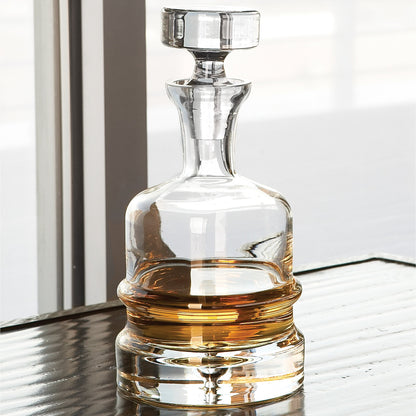 Traditional Decanter by Global Views. Made from glass in a transitional style.