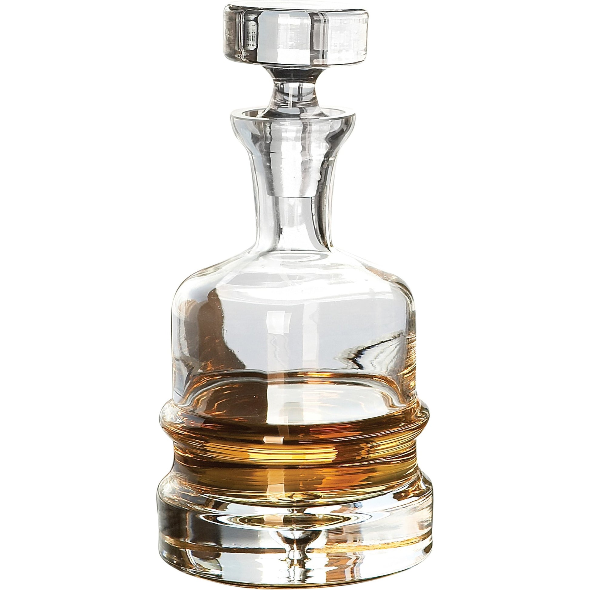 Traditional Decanter by Global Views. Made from glass in a transitional style.
