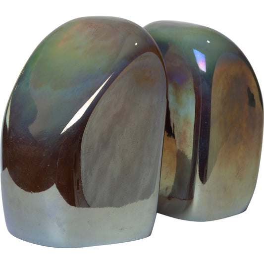 Chunk Bookends by Global Views. Made from unique in a eclectic & global style.