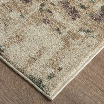 Eden EDN39QRF Rug by Feizy in ivory, blue, purple. Made from polypropylene in a unique style.