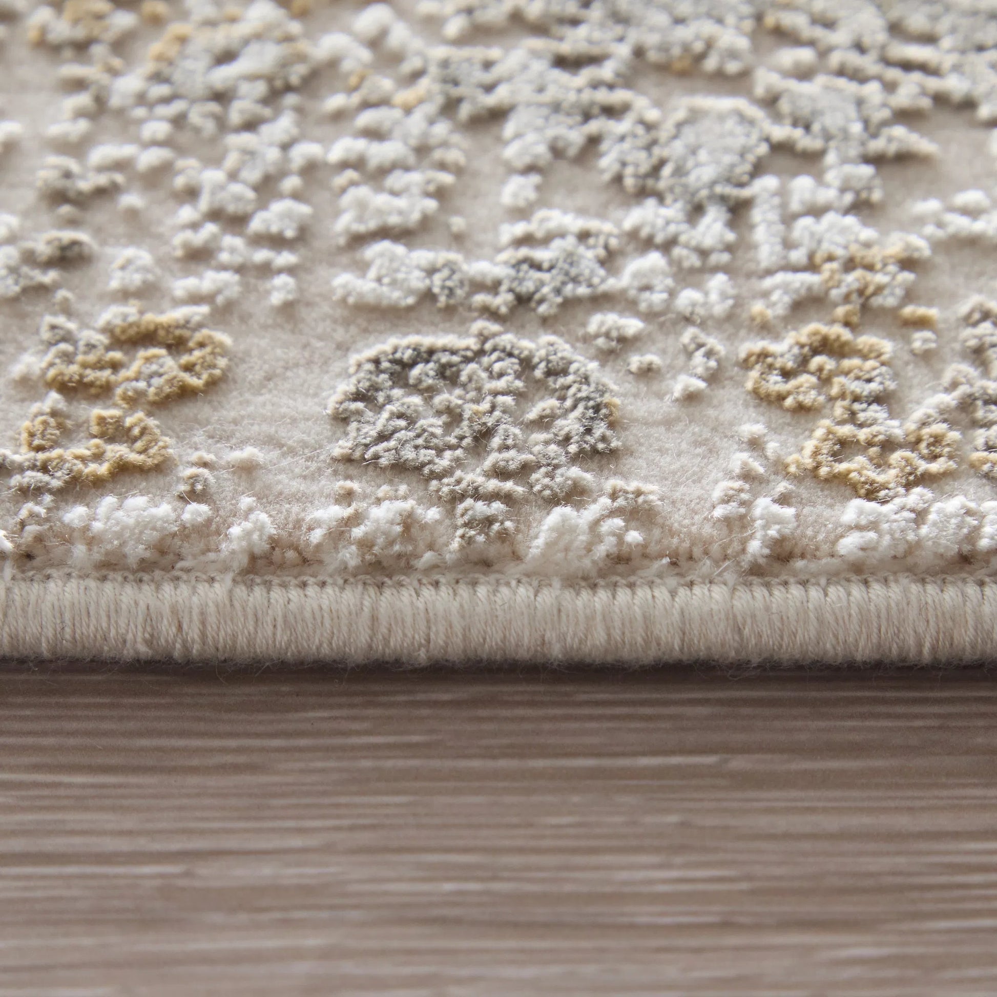 Cadiz Traditional 86639T0F Rug by Feizy in ivory, gray, gold. Made from viscose, acrylic in a unique style.