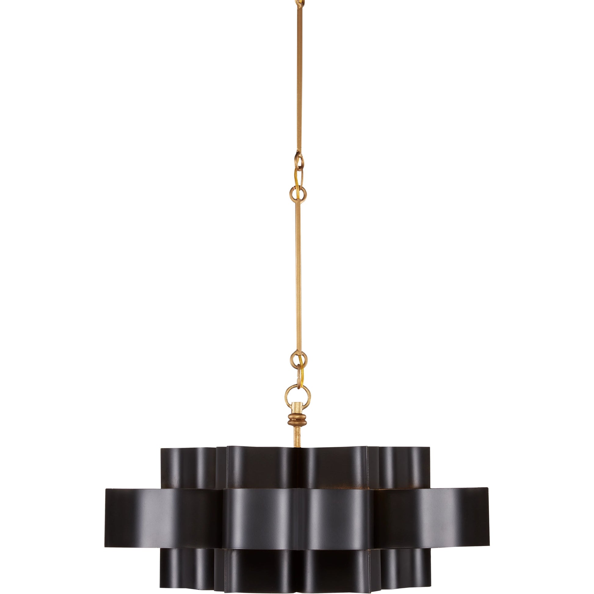 Grand Lotus Chandelier by Currey and Company. Made from unique in a modern style.