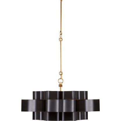 Grand Lotus Chandelier by Currey and Company. Made from unique in a modern style.