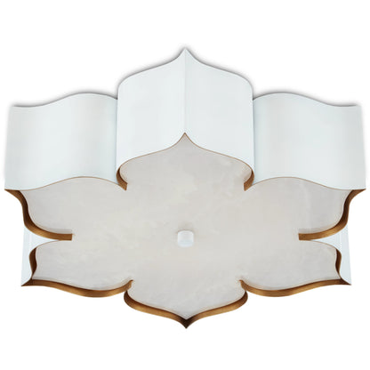 Grand Lotus Flush Mount by Currey and Company. Made from unique in a modern style.