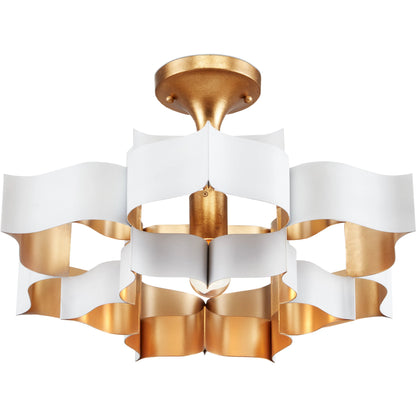 Grand Lotus Chandelier by Currey and Company. Made from unique in a modern style.