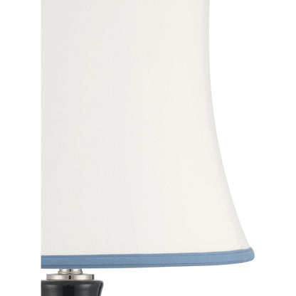 Zeta Table Lamp by Currey and Company. Made from glass, optic crystal in a transitional style.