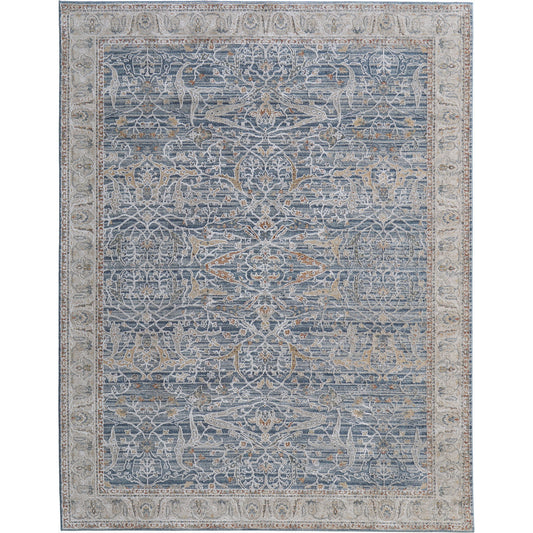 Pasha Transitional Ikat Rug - 39M4F by Feizy. Made from polyester in a unique style.