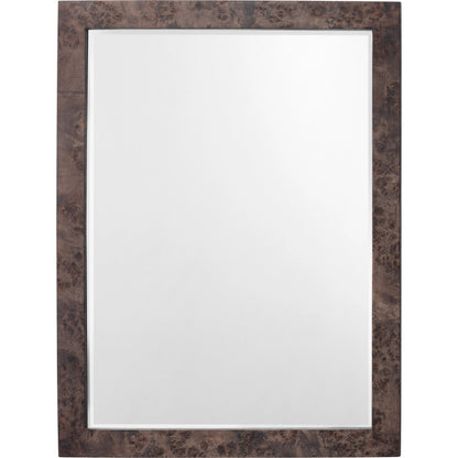 Chandler Rectangle Mirror by Jamie Young. Made from wood in a transitional style.