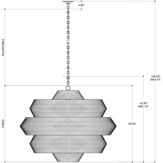 Antibes Chandelier by Currey and Company. Made from unique in a modern style.