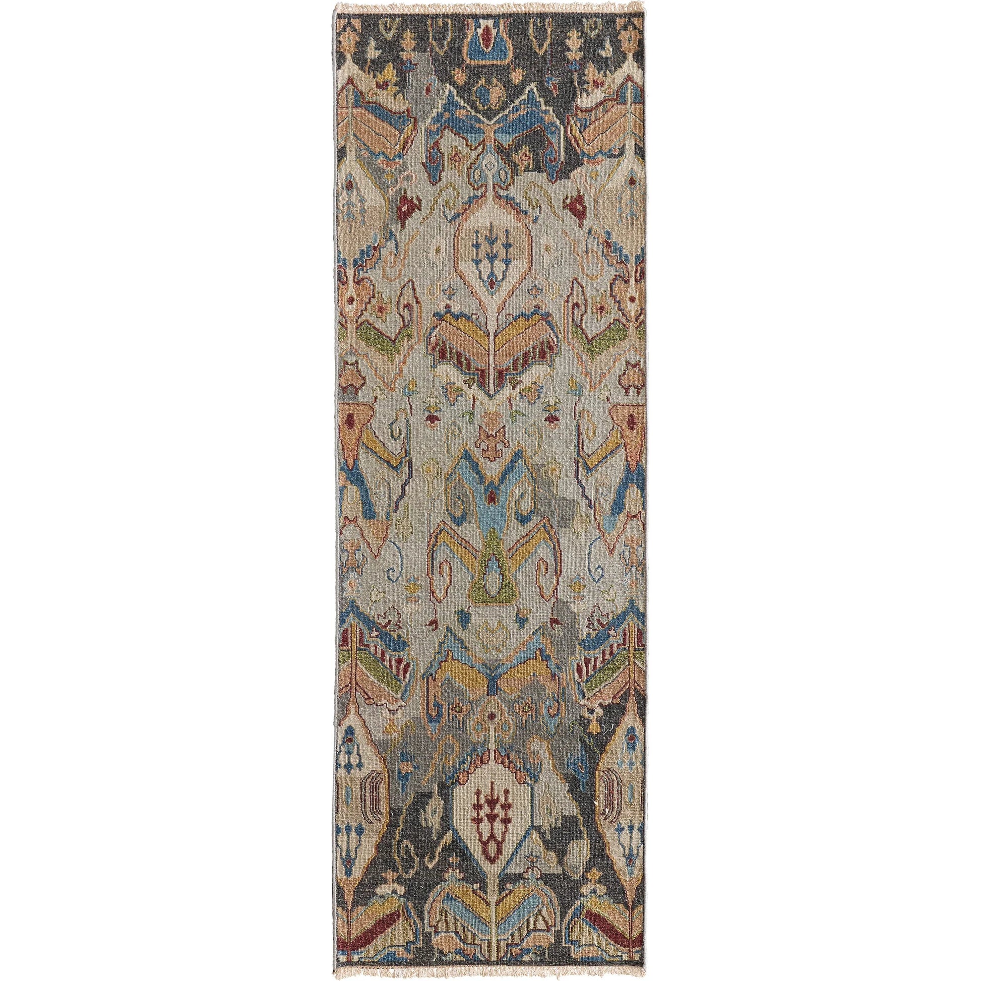 Leylan Transitional Ikat Rug - 0563F by Feizy. Made from unique in a unique style.